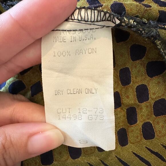 VTG COMPONIX Oversized Collar Jacket Size 8 Art to Wear 90s Whimsygoth Eclectic - Picture 10 of 10